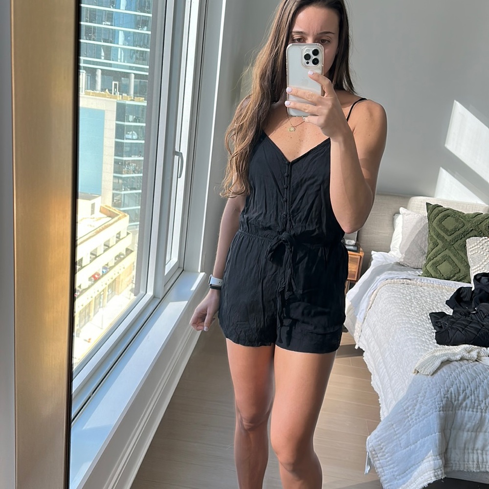 Black Abercrombie & Fitch romper